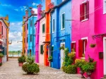 Bunte Gasse von Burano