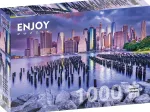 Cloudy Sky Over Manhattan, New York
