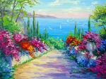 Sunny Road to the Sea