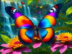 Schmetterling im Wald