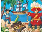Silhouette Schachtel - Piraten und seinen Schatz