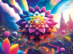 Sacred Geometry Flower
