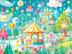 Bunte Stadt