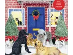 Weihnachtshütte – Quadratisches Box-Puzzle mit 1000 Teilen