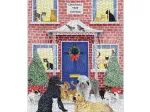 Weihnachtshütte – Quadratisches Box-Puzzle mit 1000 Teilen