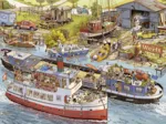Cartoon Triangular - Boatyard
