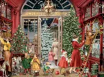 Puzzle Adventskalender - Nostalgischer Weihnachtsladen
