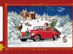 Minipuzzle - Santa's Cabrio