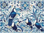 Art on Tiles - Tukane