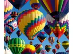 Landschaft - Heißluftballons