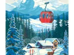 Illustration - Schneelandschaft