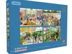 4 Puzzles - Das Leben eines Hundes