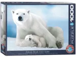 Eisbär und Baby