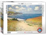 Claude Monet - Strandweg zwischen Weizenfeldern