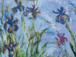 Claude Monet: Schwertlilien (Detail)