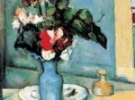 Paul Cezanne: Die Blaue Vase (Detail)