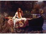 Waterhouse: Die Lady von Shalott, 1888