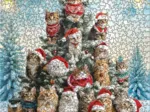 Weihnachtsbaumkatzen