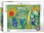 Marc Chagall - Liebende in Vence