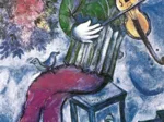 Marc Chagall - Der blaue Geiger