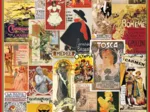 Theater und Oper Werbeposter