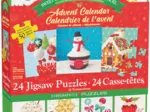 Adventskalender - Süße Weihnachten - 24 Puzzles