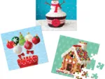 Adventskalender - Süße Weihnachten - 24 Puzzles