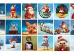 Adventskalender - Christmas Animals - 24 Puzzles