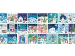 Adventskalender - Weihnachtsdorf - 24 Puzzles