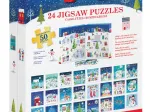 Adventskalender - Weihnachtsstadt - 24 Puzzles
