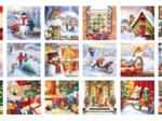 Adventskalender - Erinnerungen an Weihnachten - 24 Puzzles