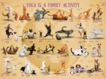 XXL Teile - Yoga is A Family Activity
