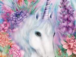 Sanfte Einhornschönheit