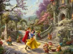 Thomas Kinkade, Disney, Schneewittchen - Tanz mit dem Prinzen