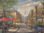 Thomas Kinkade, Cafe in München