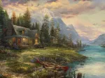 Thomas Kinkade - Ausflug am Vatertag