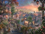 Thomas Kinkade - Disney - Susi und Strolch