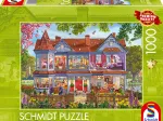 Haus im Frühling