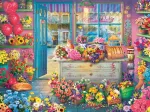 Bunter Blumenladen