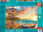 Sonnenuntergang in der Leuchtturm-Bucht