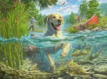 Mark Fredrickson - Labrador beim Angeln