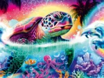 Neon-Schildkröte