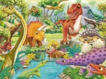3 Puzzles - Spaß mit Dinosauriern