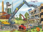 3 Puzzles - Meine Liebsten Baustellenfahrzeuge