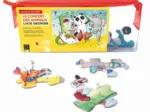 Handgeschnittenes Holzpuzzle - Animal Concert