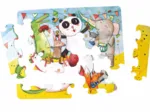 Handgeschnittenes Holzpuzzle - Animal Concert