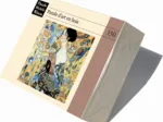 Handgeschnittenes Holzpuzzle - La Dame À L'Éventail, Gustav Klimt