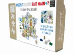 Handgeschnittenes Holzpuzzle - Puzzle-Jeu France Escapade
