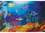 Handgeschnittenes Holzpuzzle - Tropical Fish