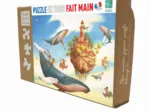 Handgeschnittenes Holzpuzzle - Odysee Fantastique
